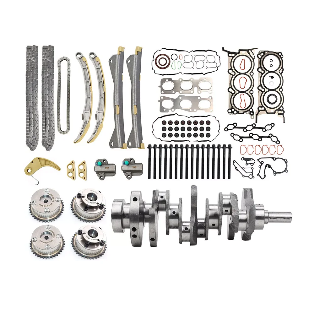 Engine Rebuild Kit Crankshaft Head Gasket Kit Timing chain Set For HYUNDAI KIA 3.3L V6 GAS DOHC 3.3 L T 2011-2019