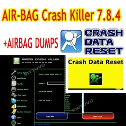 AIR BAG AIR-BAG Crash Killer 7.8.4 Crash Data ECU Clear Dumps Service Tool Airbag Programs Delete Repair Crash & Data Resetting