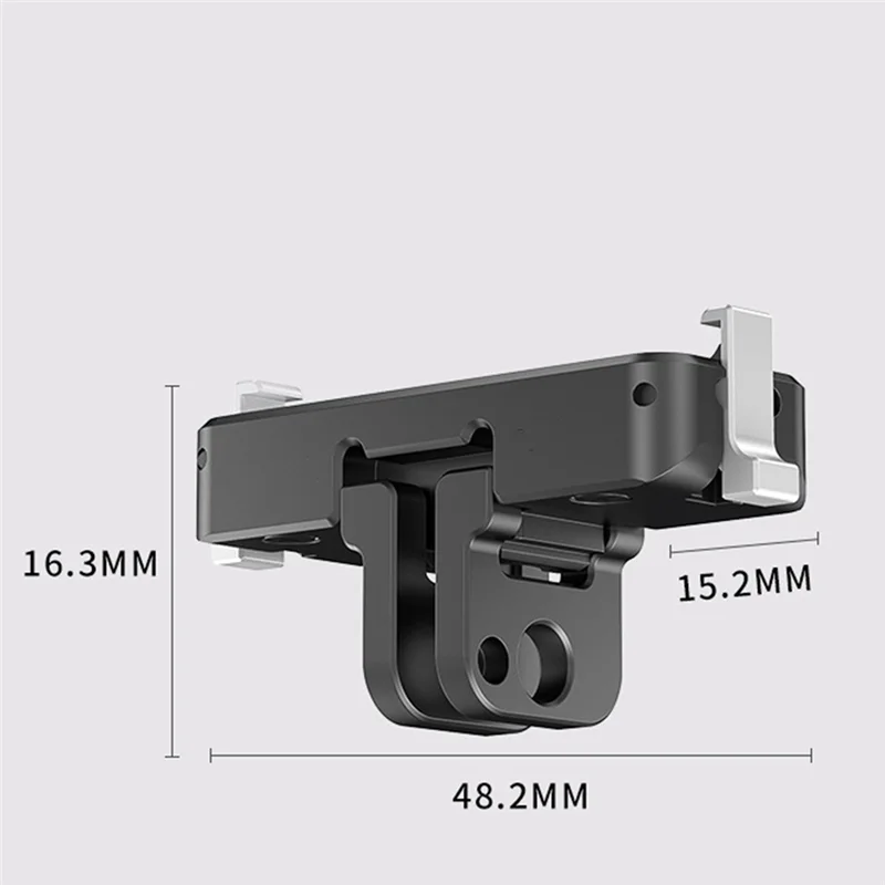 Uitra Magnetic Quick Release Base For Insta360 GO For Sports Cameras Camera Adapter Aluminum Alloy Enhanced Stability
