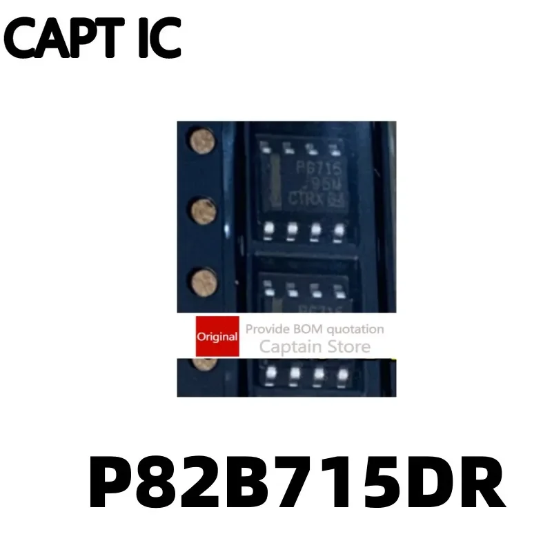 1PCS P82B715T TD P82B715DR PG715 SOP-8 pin SMT signal buffer chip IC