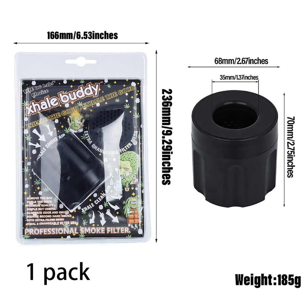NONE Tragbarer Rauchluftfilter für Büro, Auto, persönlicher Rauchreiniger, Aktivkohlefiltration, Partyzubehör, Zigarette, Geschenk 6