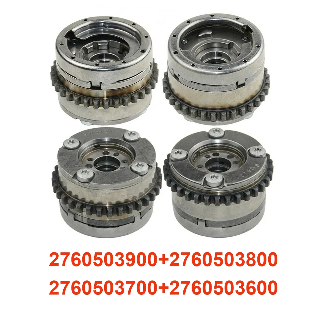 4pcs Camshaft Adjuster Timing Chain Kit for M276 Mercedes W212 ML350 C300 3.0T 3.5L 30129269 27 605 019 16 with 2 year warranty