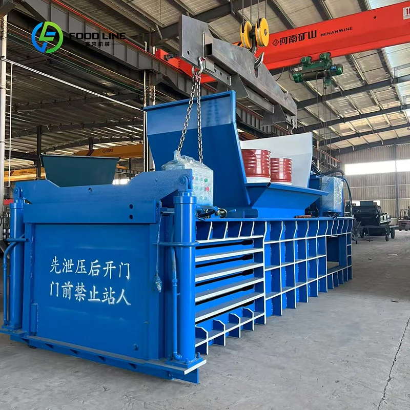 Vertical Hydraulic Baler for Metal Recycling - Scrap Metal Baler Machine Industrial Compactor Machine Customized