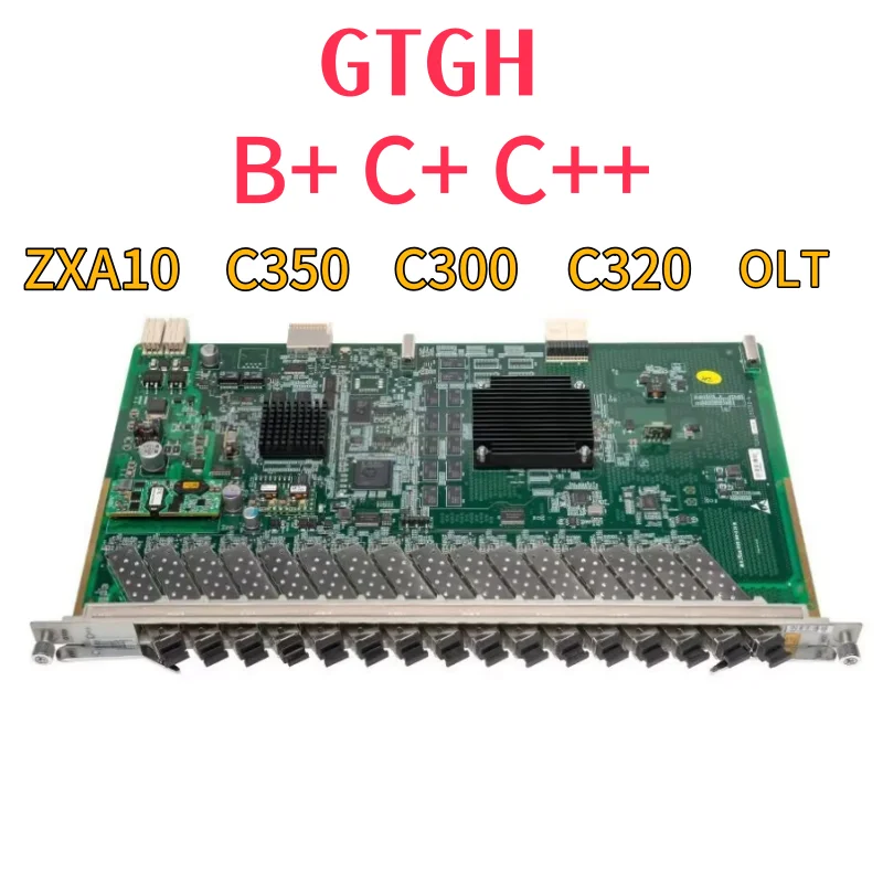 mikrot Original 16 Ports GTGH GPON Interface Board Placa with Full SFP Module Class B+ C+ C++ for ZTE ZXA10 C350 C300 C320 OLT 8