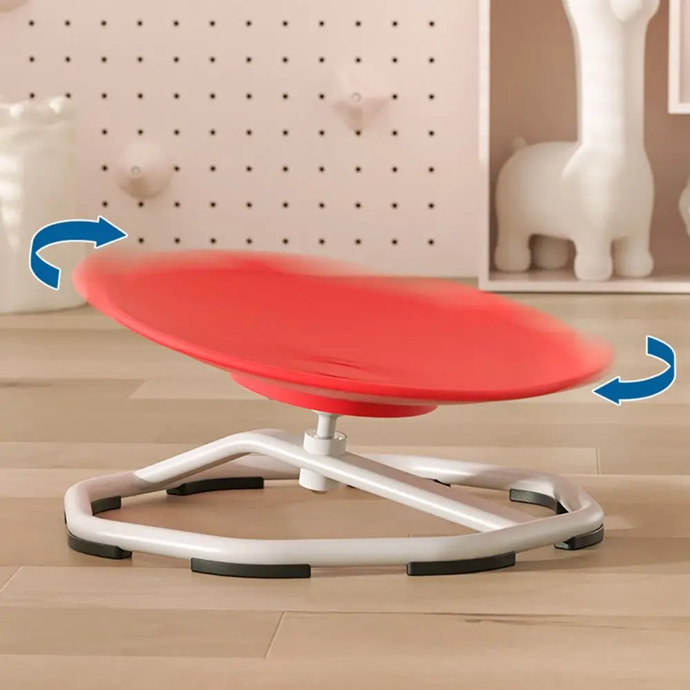 Silla giratoria de equilibrio antideslizante, resistente, con soporte de carga grande, asiento para sentarse y girar, sentado en forma de garra de gato, cómodo