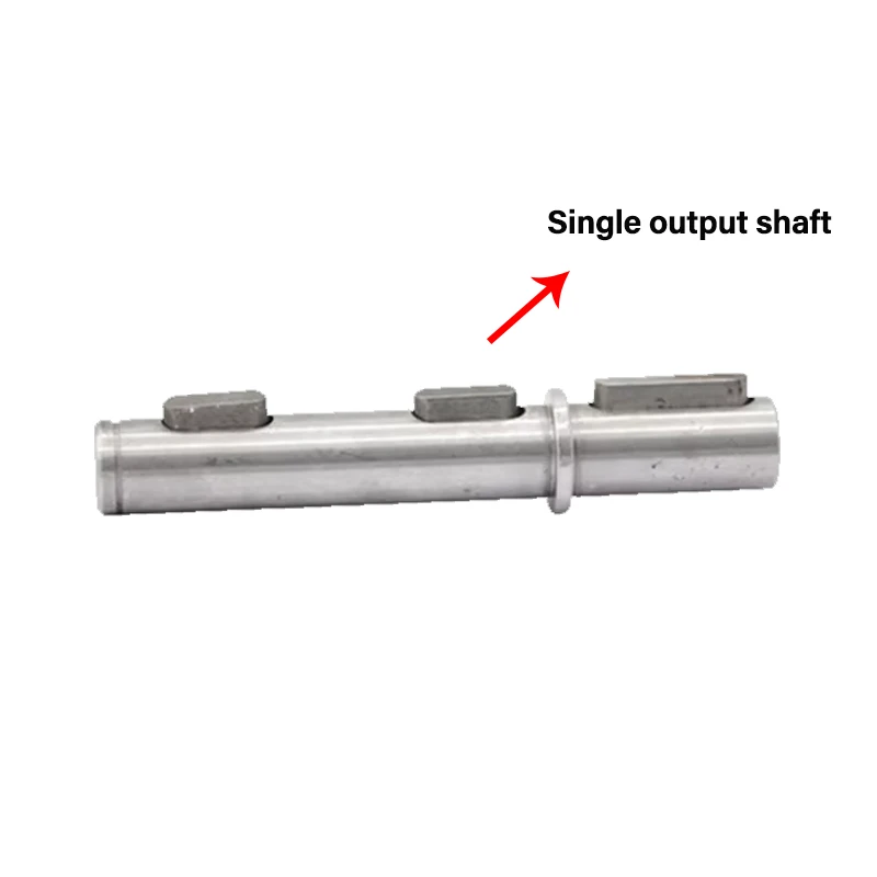 1pcs/Lot Diameter 25mm RV50 Output Shaft Of The Worm Gear Reducer Single Output Shaft Dual Output Shaft RV Matching Shaft