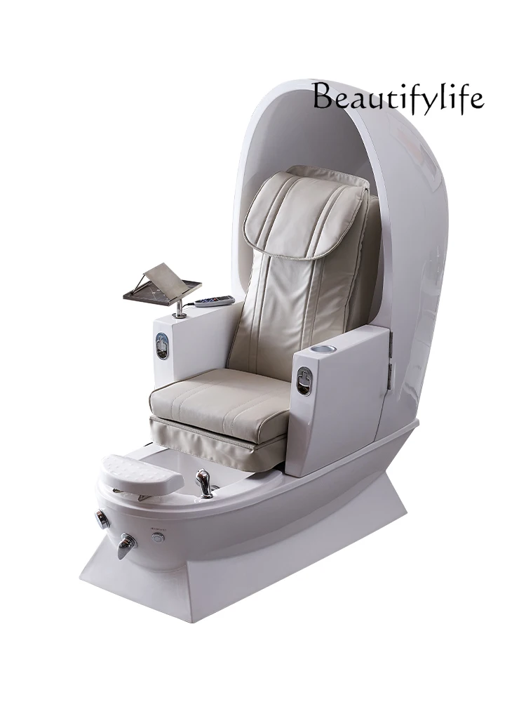 

Space capsule manicure sofa chair embroidery eyebrow tattoo foot chair multi-functional electricmassage foot bath