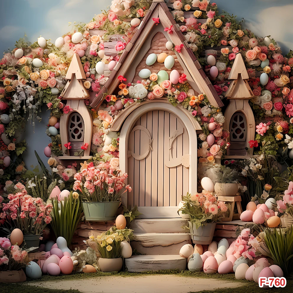 خلفية التصوير الفوتوغرافي الربيع الملونة البيض سياج حديقة الزهور الاطفال Portrai الديكور خلفية استوديو الصور