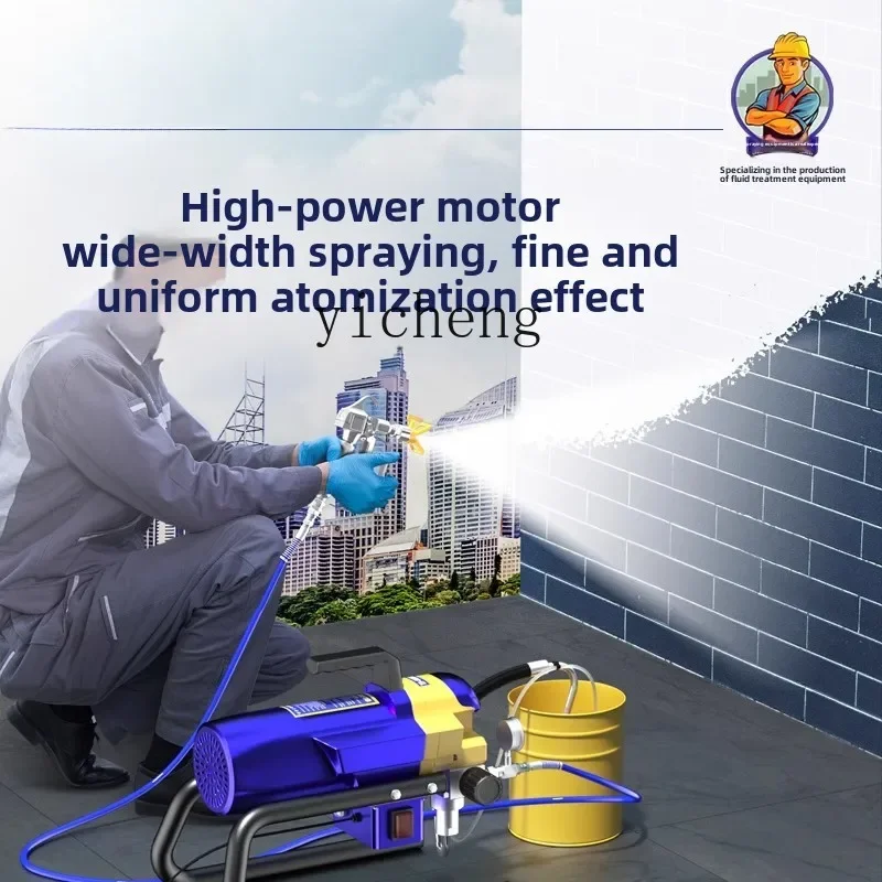 

TQH coater spraying machine wall solid paint high pressure airless latex paint color steel tile paint exterior wall