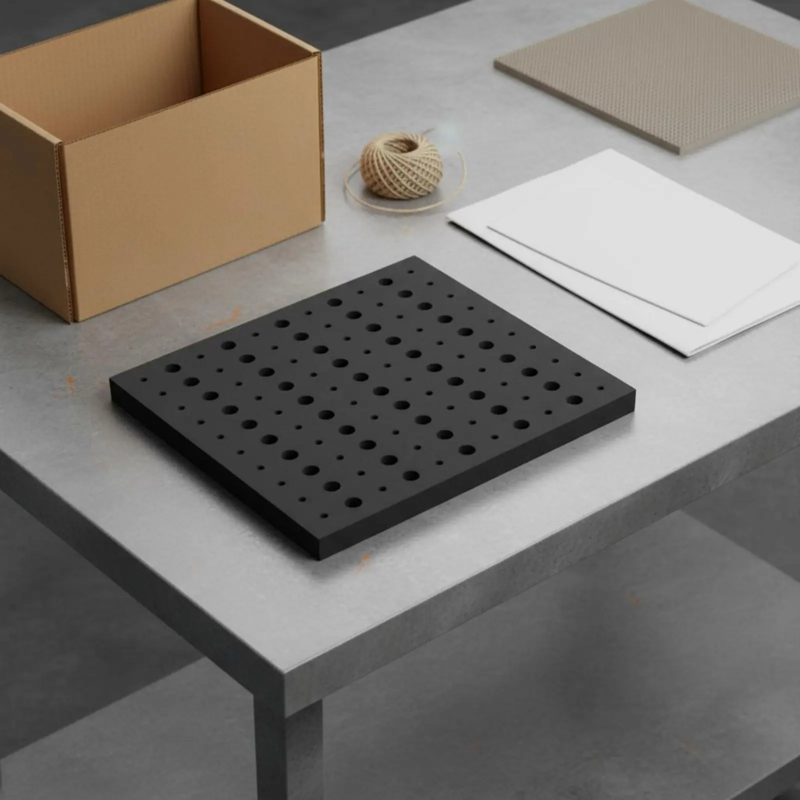 Bandeja organizadora de fresas para router – Soporte con ranuras profundas