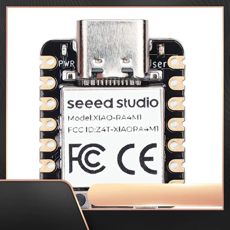 

Seeed Studio XIAO RA4M1 Supermini Development Board Based On 32-Bit RA4M1 256KB Flash 32KB SRAM USB2.0 For Arduino
