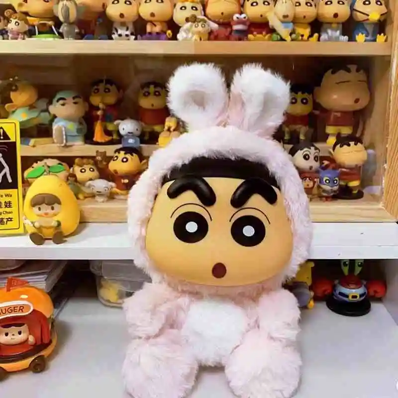 52toys Blindbox Mdoel Crayon Shin-Chan Tier Plüschfigur Mystery Box Vinyl Puppe Süßes Geschenk für Geburtstag Weihnachten Neujahr