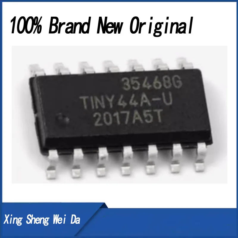 (2-5piece)100% New ATTINY44A-SSU ATTINY44A SSU SOP-14 8-bit microcontroller AVR microcontroller processor