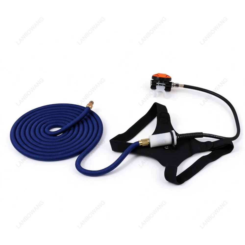 Diving Regulator Second Stage, Adjustable Scuba Breathing Filter, Snorkeling Equipment With Mouthpiece And Harness