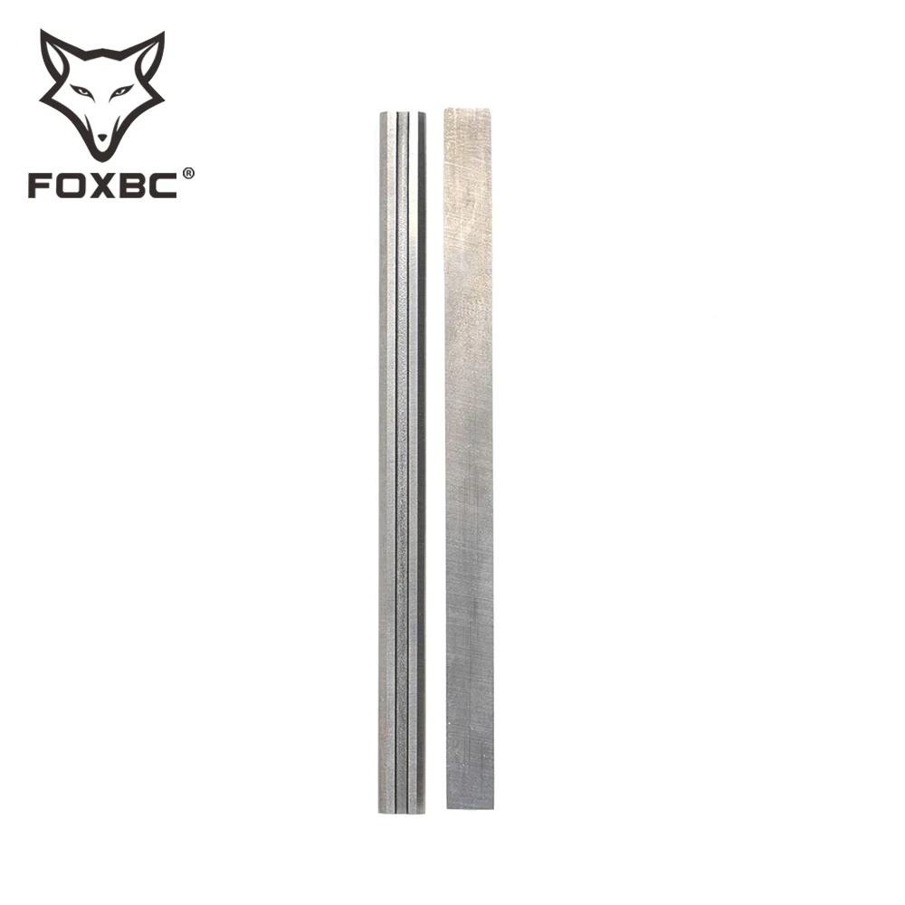 FOXBC 3-1/4 "HSS شفرات المسحاج 82 مللي متر × 5.5 مللي متر × 1.2 مللي متر سكاكين المسوي لـ Metabo Dewalt Makita BOSCH أدوات النجارة الكهربائية 2 قطعة