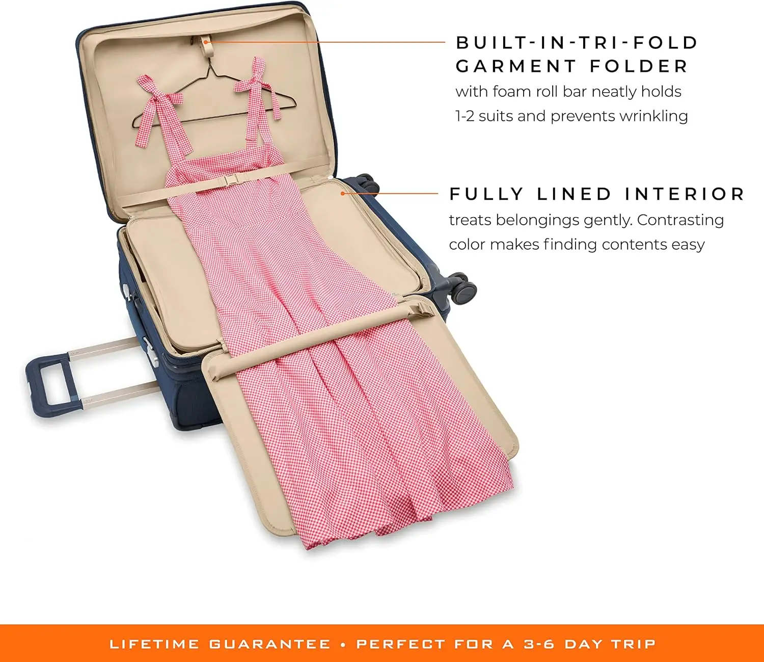 Marinha, 26 polegadas Médio Expansível