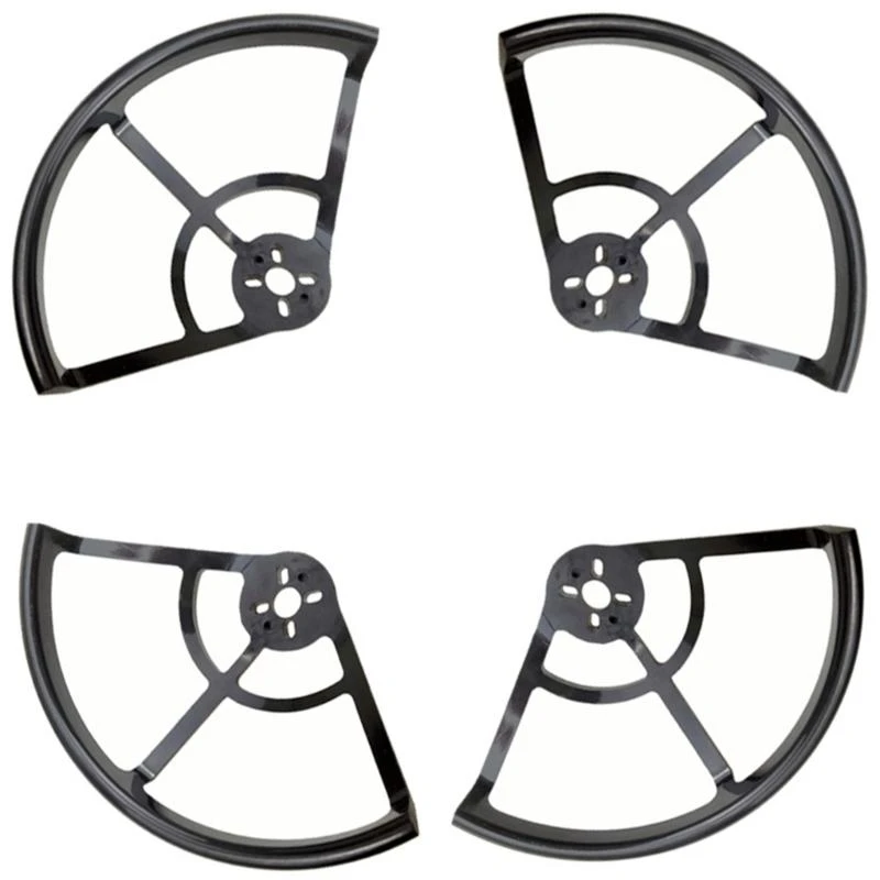 Q5WA 4PCS быстрого выпуска FPV Propeller Guards для микрокарифровского пропеллера Micro Quadcopter FPV Эффективно