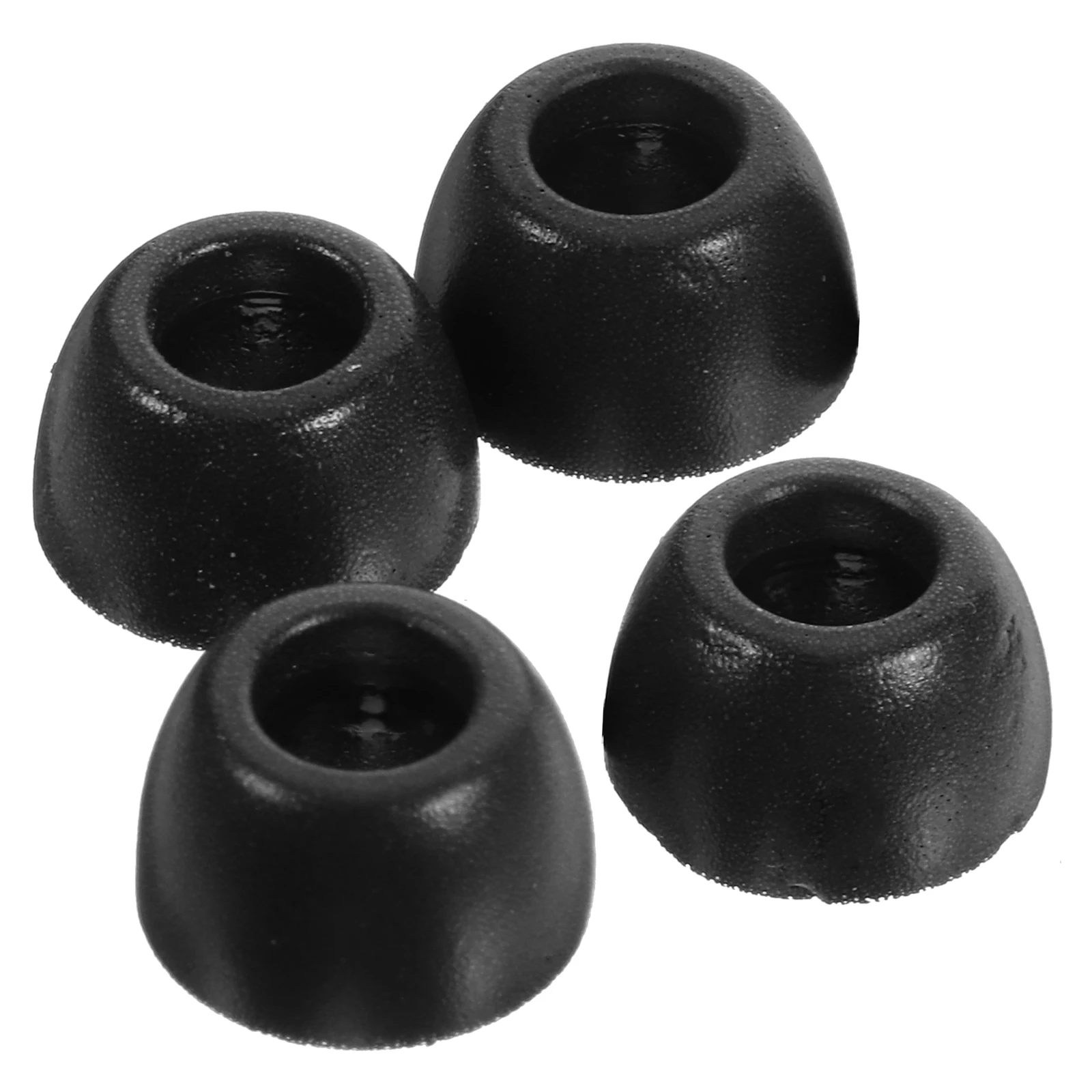 4 Pcs Sponge Cover Memory Foam Earmuffs Earbuds Silica Gel Pads Extra Small Tips