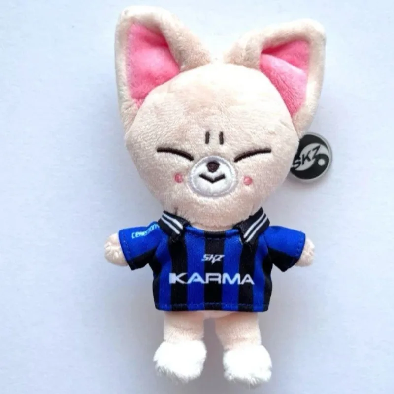 Kpop Stray Kids New Album KARMA Plush Toy Skzoo Wolfchan Cute Plushie Keychain Keyring Pendant Kawaii Stuffed Animal Mini Doll
