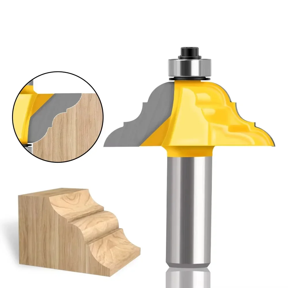 

1 шт. 1/2 "12,7 мм 12 мм фреза с хвостовиком для резьбы по дереву выпуклое ведро нож линия нож профилированный кружевной нож гравировальный станок резак