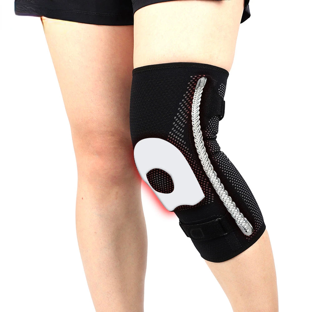 

1 Pcs Knee Compression Sleeve - Knee Braces Sleeve with Side Stabilizers and Patella Tendon Strap for Arthritis & Meniscus Tear