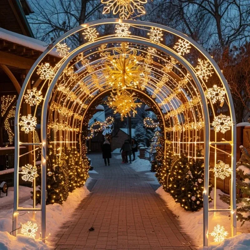 

Wholesale wedding party arch decorative lights square arch christmas decorative led lights