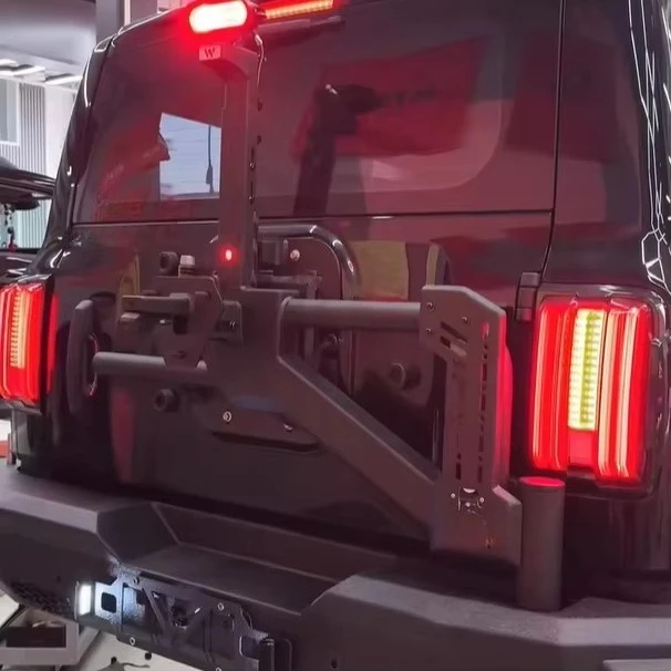 

Усиленный кронштейн для запасного колеса на заднюю дверь Tank 300, сверхмощный внедорожный кронштейн на багажник с функцией крепления