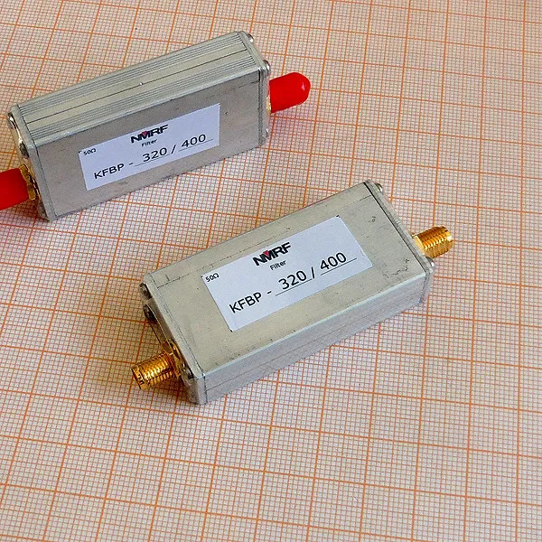 320-400MHz UHF Bandpass Filter SMA Female 50Ω 20W Low Insertion Loss for Communication System