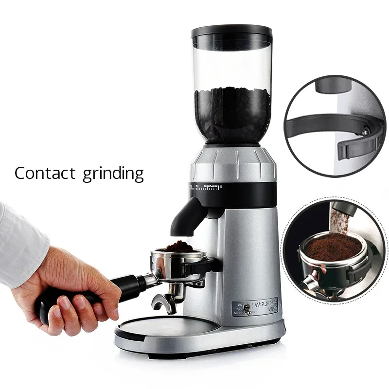 150W Italian Coffee Grinders Electric Coffee Grinder Espresso 250g Electric Coffee Mill Machine 25 Files Adjustable Thickness