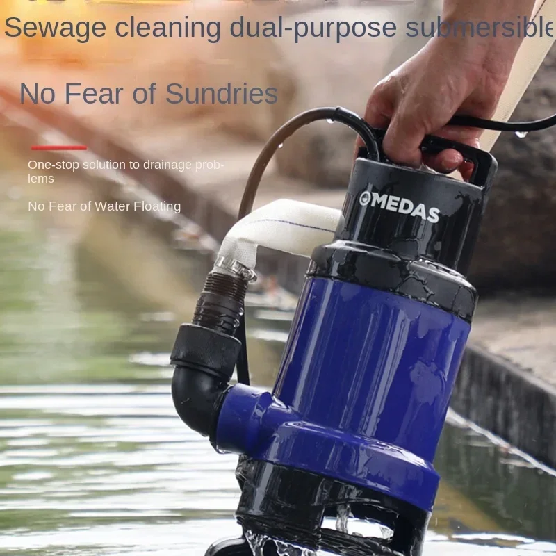 

ZC household pump clean water sewage pump agricultural irrigation submersible pump 220V household small