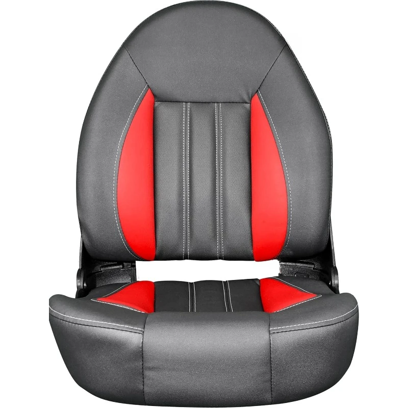 ProBax Orthopedic Limited Edition Boat Seat (Charcoal/Gray/Red)