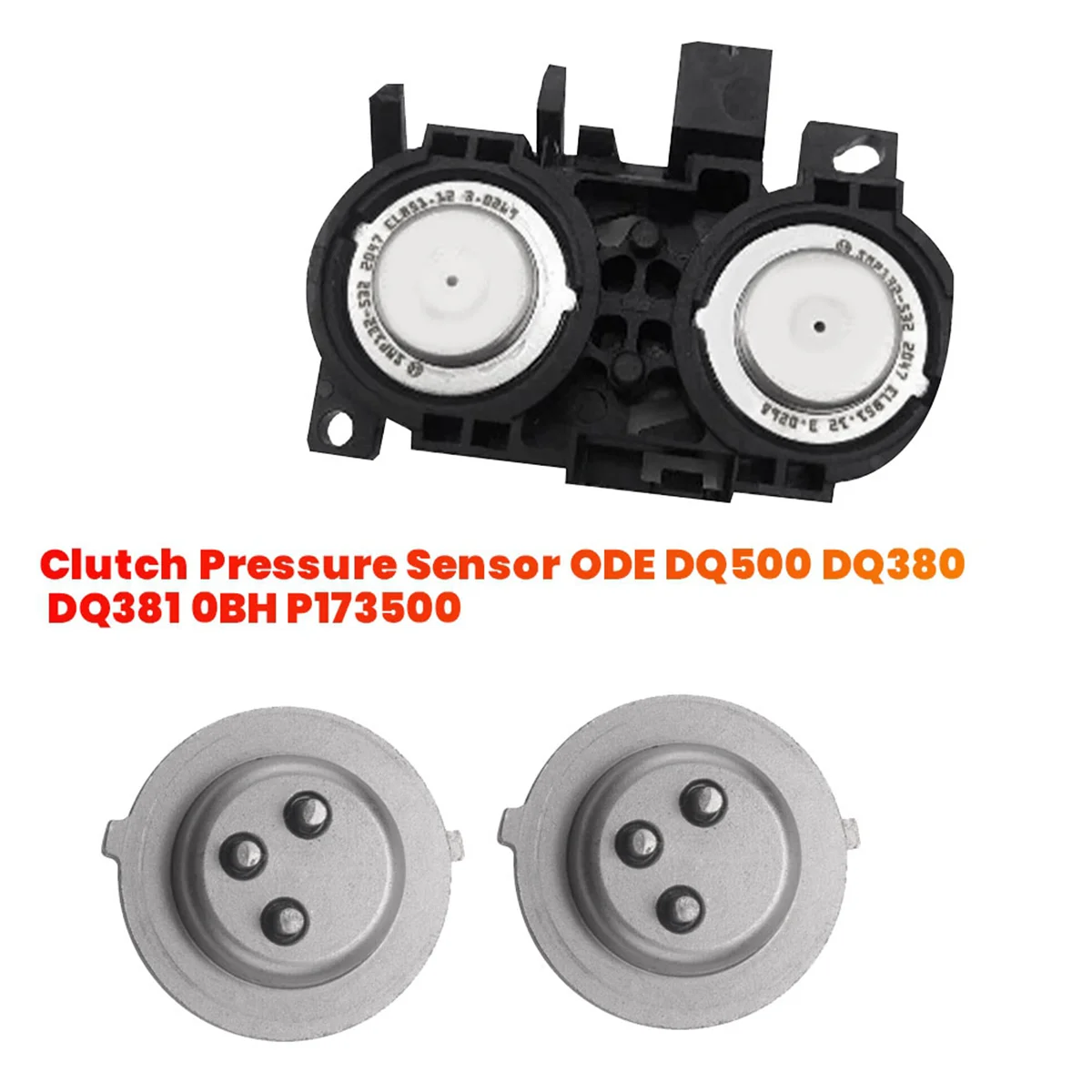 2PCS Transmission Clutch Pressure Sensor ODE DQ500 DQ380 DQ381 0BH P173500 for Audi Q3 TT Trannsporter Scirocco Tiguan