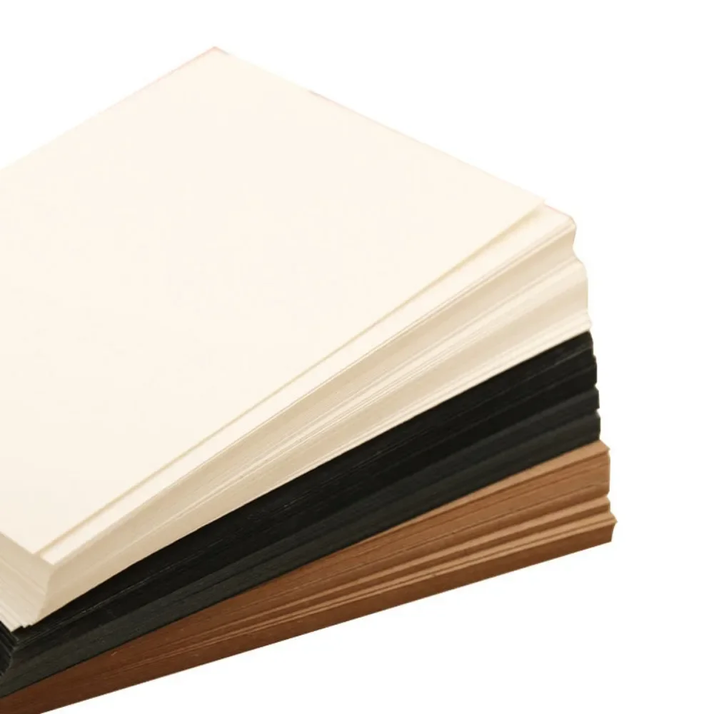 20/50/100 قطعة 14.5x9.5 سنتيمتر DIY بها بنفسك فارغة كرافت ورقة بطاقة المعايدة بطاقة هدية التعبئة من الورق المقوى ورقة بطاقة بريدية مرسومة باليد رسومات الشعار المبتكرة بطاقة