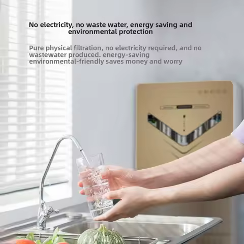 Ultrafiltration Water Purifier Household Filter Cartridge Five-Stage Non-Electric No Wastewater Mineral Retention Kitchen Water