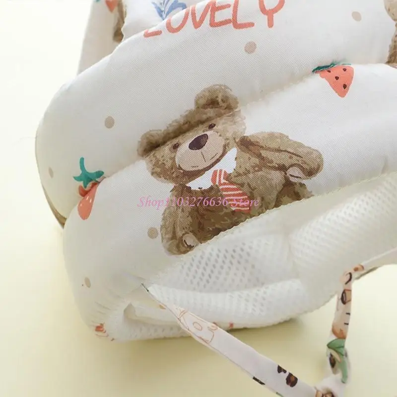 

R6FD Baby Safe Hat for Crawling and Walking Infant Head Protector Soft & Breathable