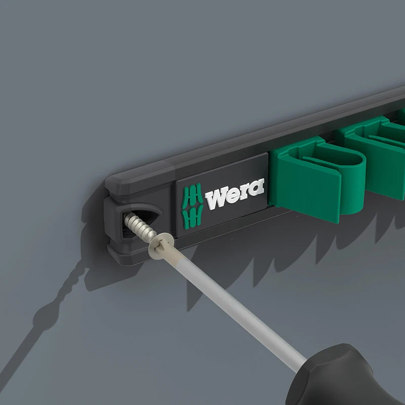 WERA 05136413001 9610 Joker Magnetic Rail for up to 11 Spanners Empty