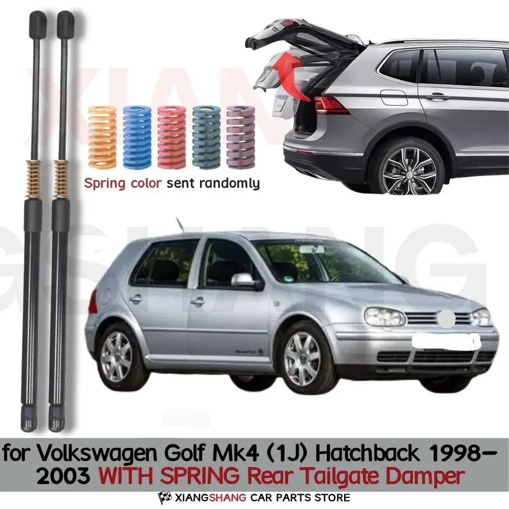 

Auto Pop-Up Trunk Struts for Volkswagen Golf Mk4 (1J) Hatchback 1998-2003 Automatic Opening Gas Lift Supports with Springs