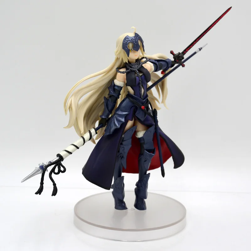 Jeanne d\'Arc 애니메이션 피규어 세이버 알터 라이더 액션 피규어, 알트리아 펜드래곤 피규어 모델 인형 장난감 선물, 17cm 페이트 그랜드 오더