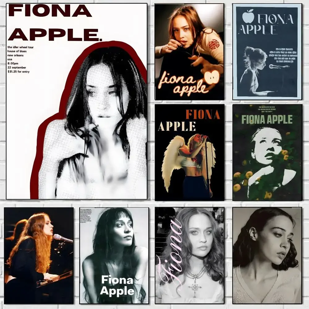 Singer F-Fiona Apple Painting Calligraphy Durable Canvas Poster Wall Hanging Home Interior Decoration Art Mural Gift