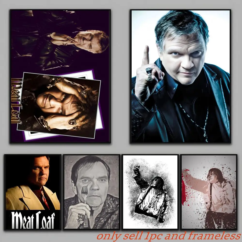 Rock Singer M-Meat Loaf Poster Art with prints Home bedroom living room decoration gift