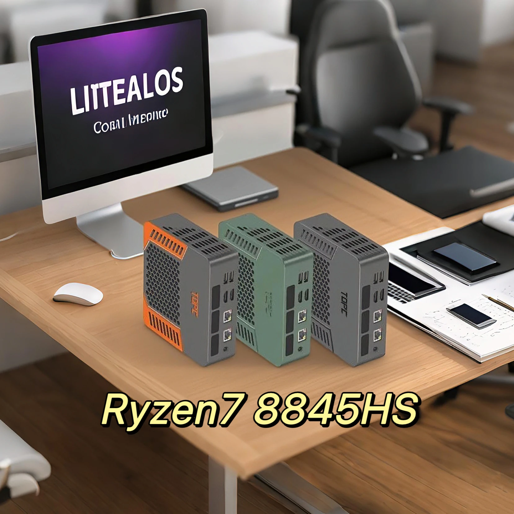 TOPC Мини-ПК TOPC AMD Ryzen 9 7940HS R7 8845HS USB4.0 Dual LAN 2xDDR5 PCIe4.0 Windows 11 Карманный игровой мини-компьютер WiFi6E TOPC Мини-ПК TOPC AMD Ryzen 9 7940HS R7 8845HS USB4.0 Dual LAN 2xDDR5 PCIe4.0 Windows 11 Карманный игровой мини-компьютер WiFi6E