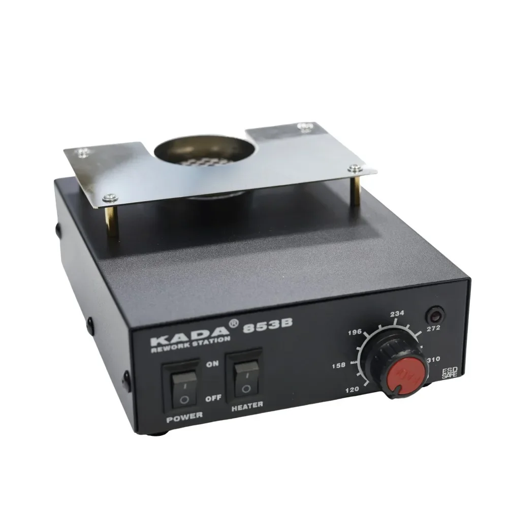 Станция переработки BGA Станция предварительного нагрева/распайки горячим воздухом KADA 853B 220 В/110 В 540 Вт Станция предварительного нагрева печатных плат BGA