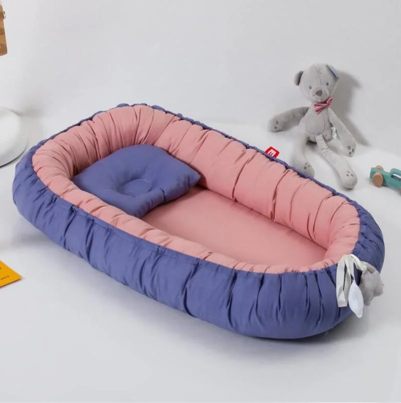 Lit de Couchage Portable pour Bébé, Berceau pour Nouveau-Né, Couffin Pliable de Voyage