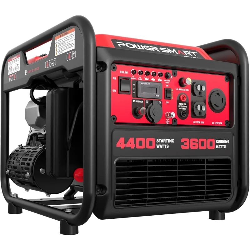 

PowerSmart 4400-Watt Portable Generator with Inverter Technology, CO Sensor, RV Ready, DL5040C