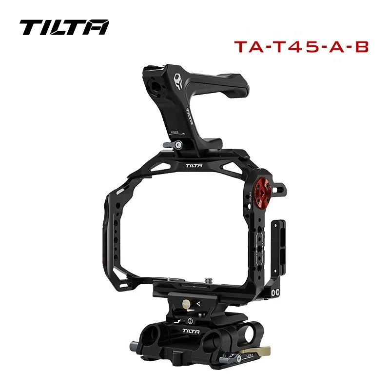 

TILTA TA-T45-FCC-B R6ii Camera Cage for Canon R6 Mark II R6 M2 Half camera cage 15mm LWS Baseplate Top handle Dslr rig