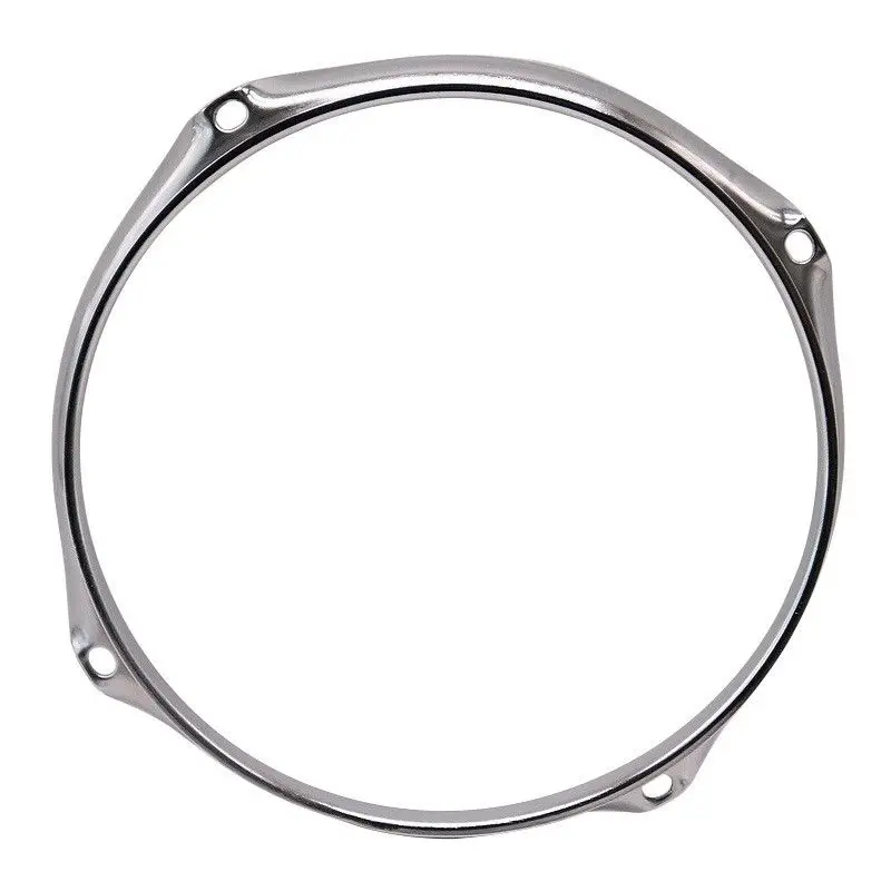 

Silver 8-inch 4-hole drum frame, drum ring, instrument drum accessories, floor drum, jazz drum ring, hot selling