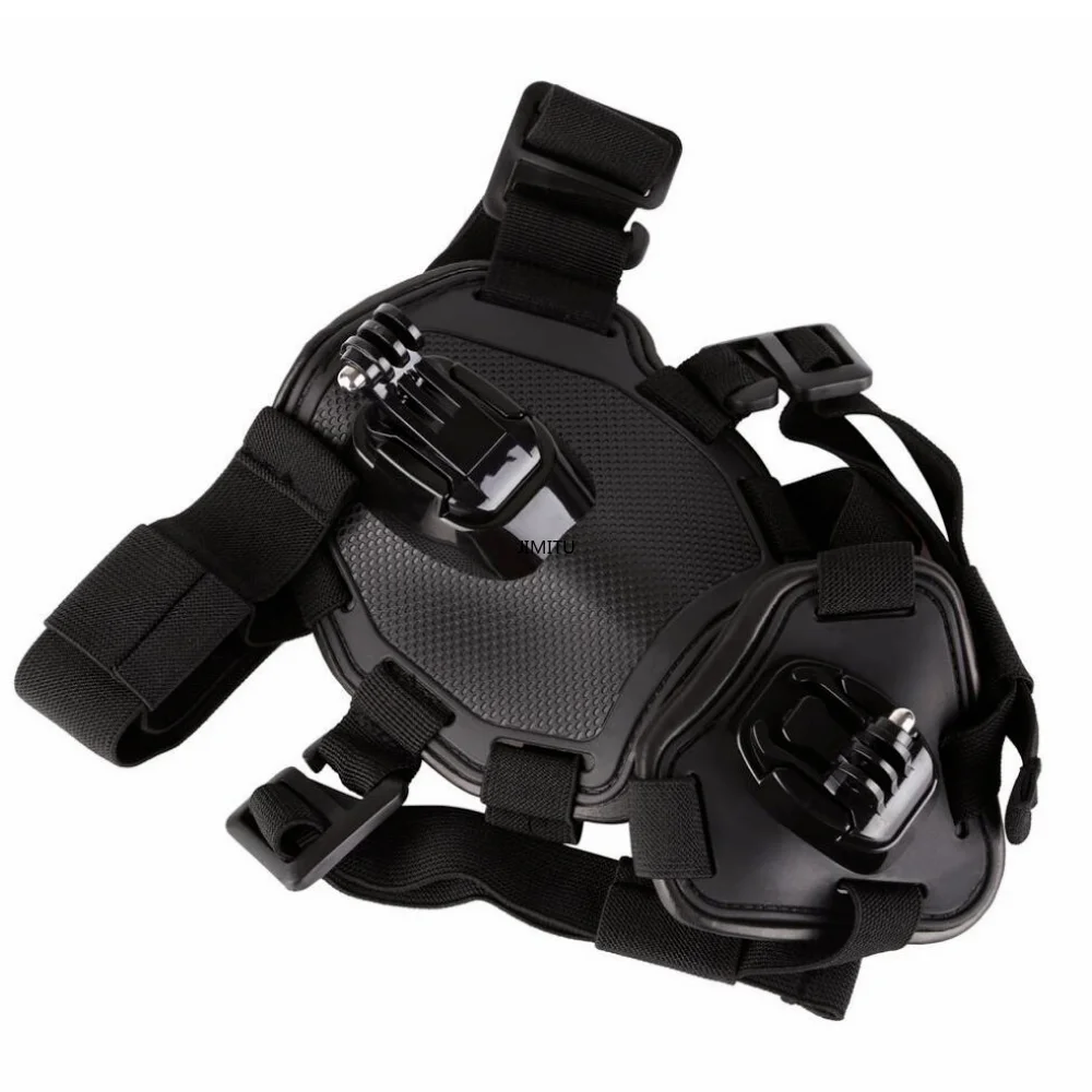 Adjustable Fetch Dog band for Gopro hero 12 11 10 9 Dog harness Chest Belt Strap Sports camera Mount Holder for SJCAM for Xiaoyi