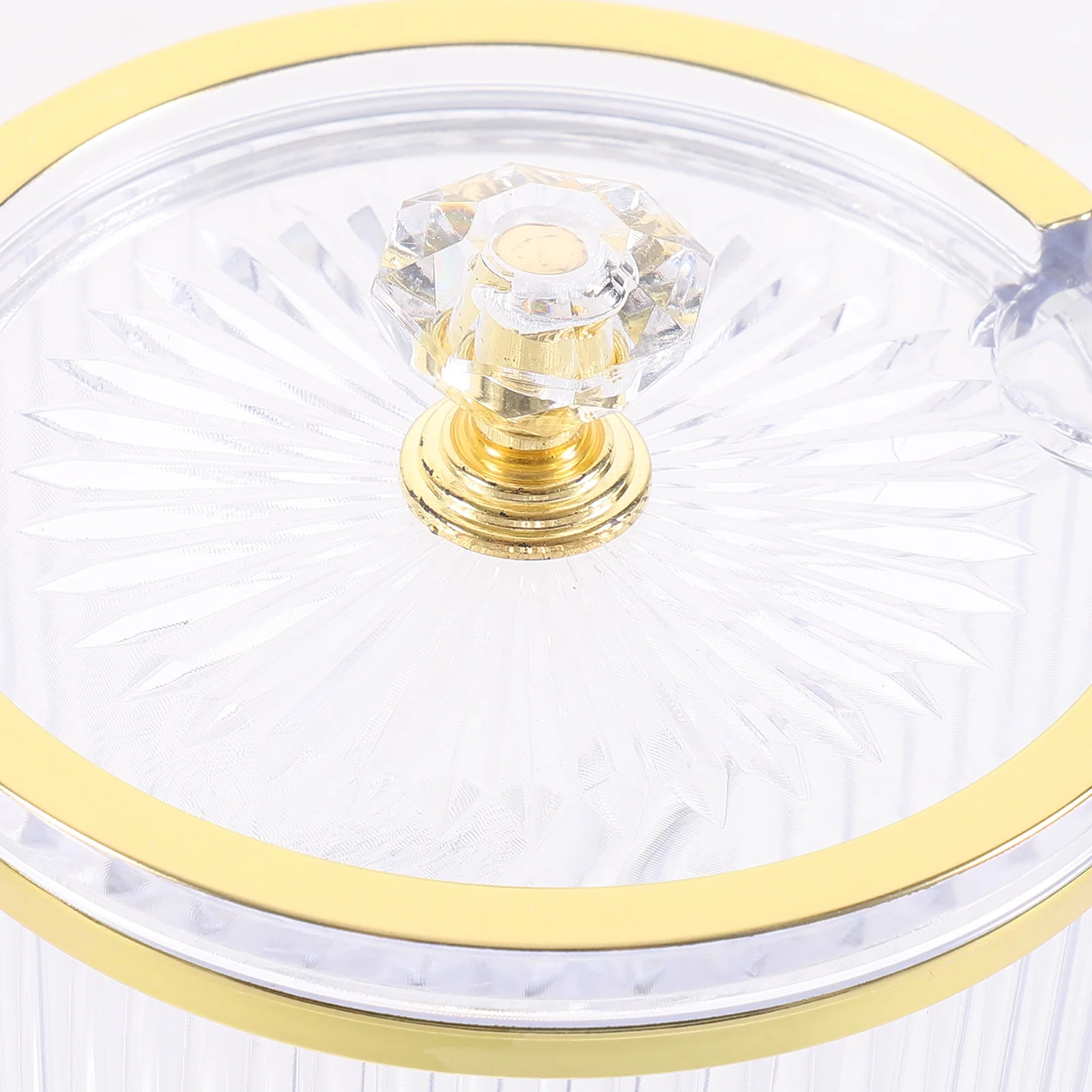 

1Set Stylish Seasoning Container Set Elegant Kitchen Utensils Multi-Function Spice Box Condiment Holder Transparent Jars