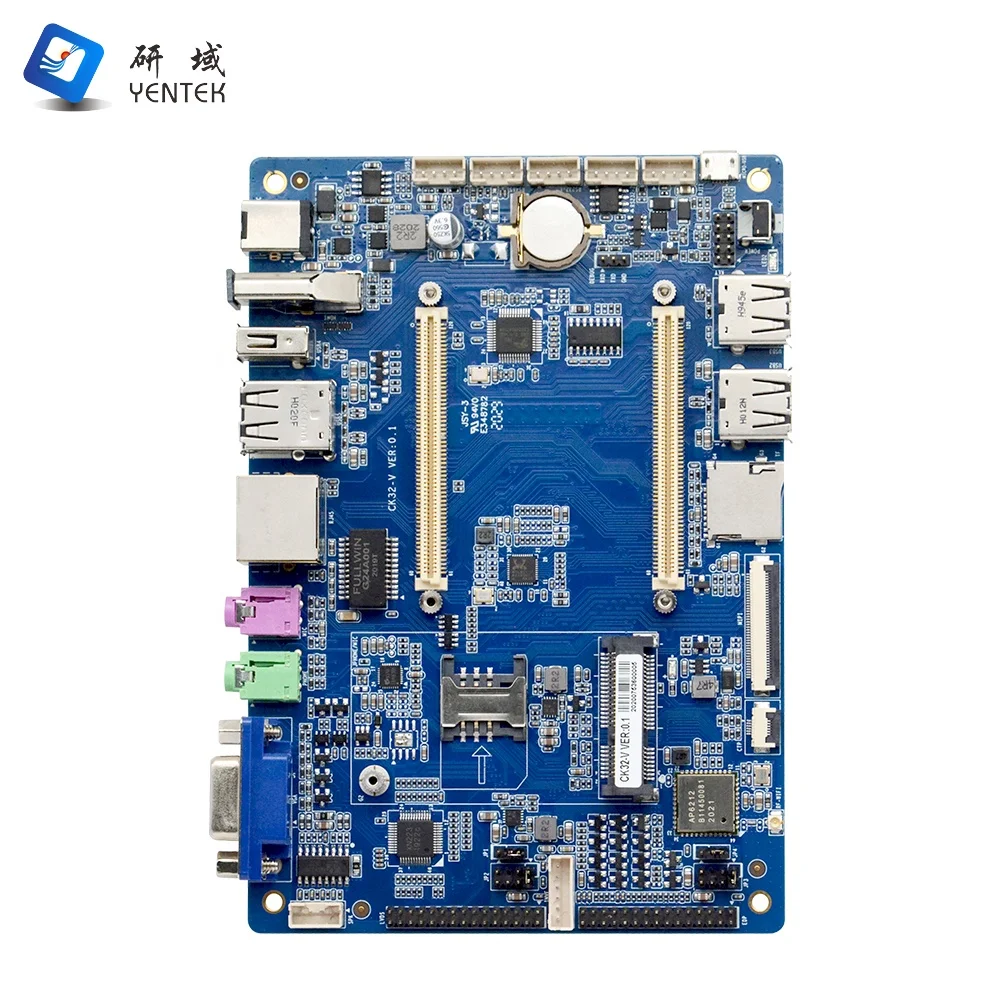 

Customized Rockchip Android Motherboard RK3588 RK3288 RK3562 HD VGA 7 USB 3 COM Industrial Linux Industrial ARM Motherboard