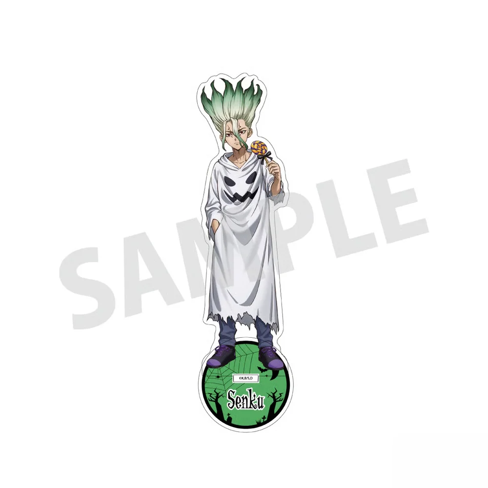 Dr. Stone Senku Xeno Stanley Halloween PARTY Vol.2 10&15CM Acrylic Stand Keychain 2026 New Anime Stand Desktop Ornament